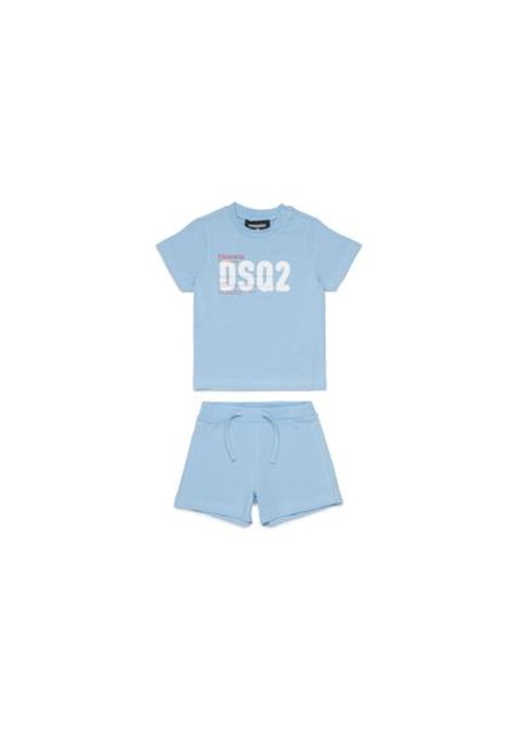 Completo 2 pezzi con logo DSQUARED2 JUNIOR | DQ3249 D008JDQ814